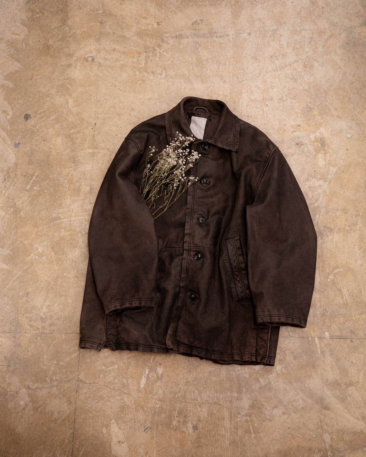 ANCELLM &times; YOKE&nbsp;ANC-STORE-EX01 CUT OFF HALF COAT 2