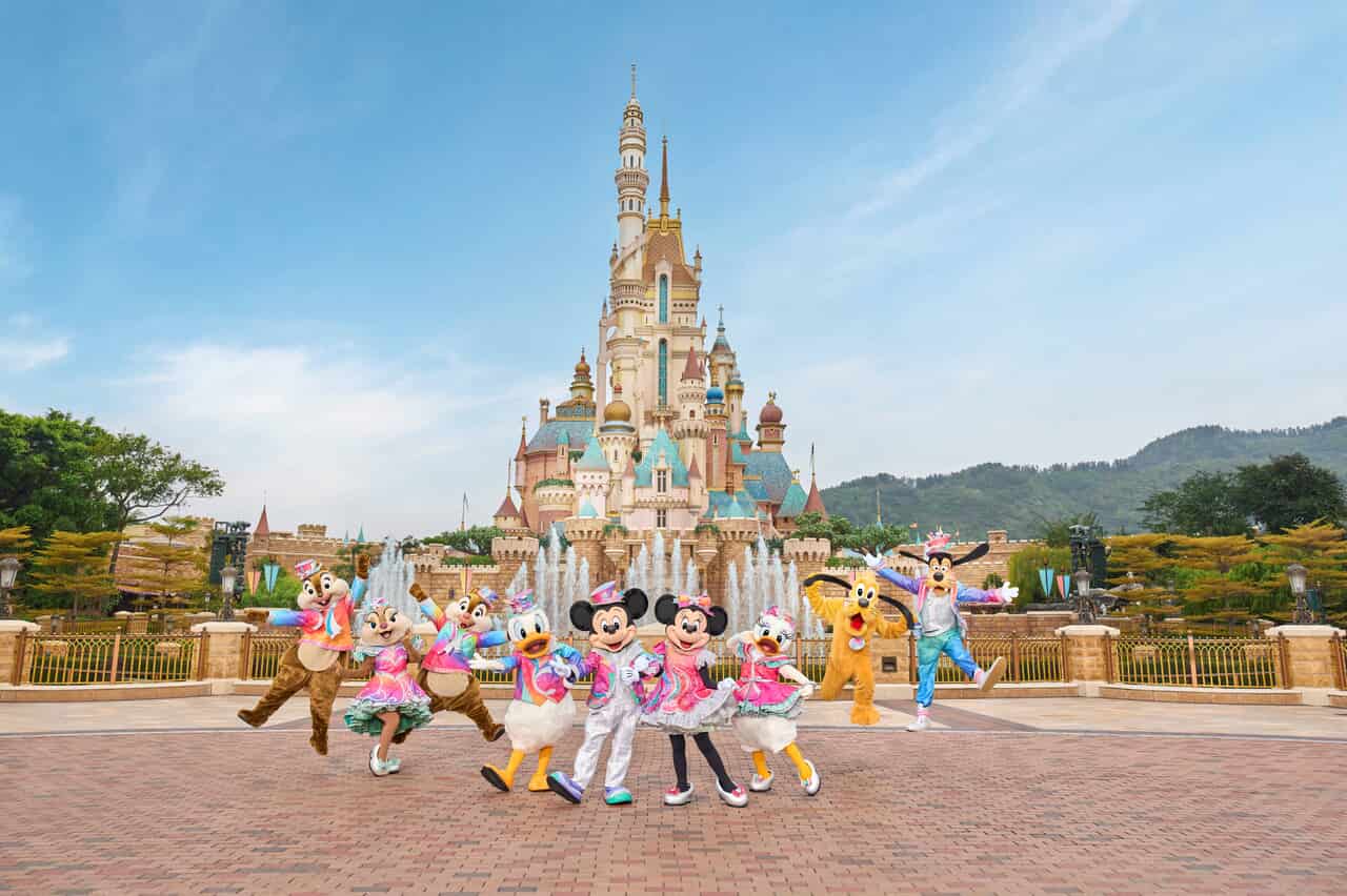 香港ディズニーランドのイメージ（エントランス）