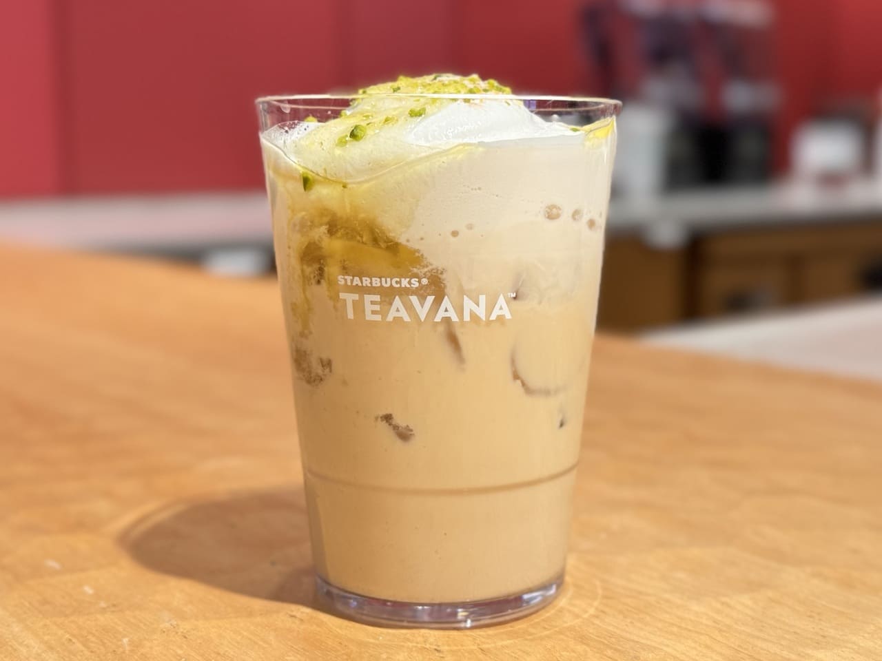 スタバ店舗限定メニュー「スタバ店舗限定メニュー「アールグレイ ハニーレモン ムース ティー ラテ」アイス