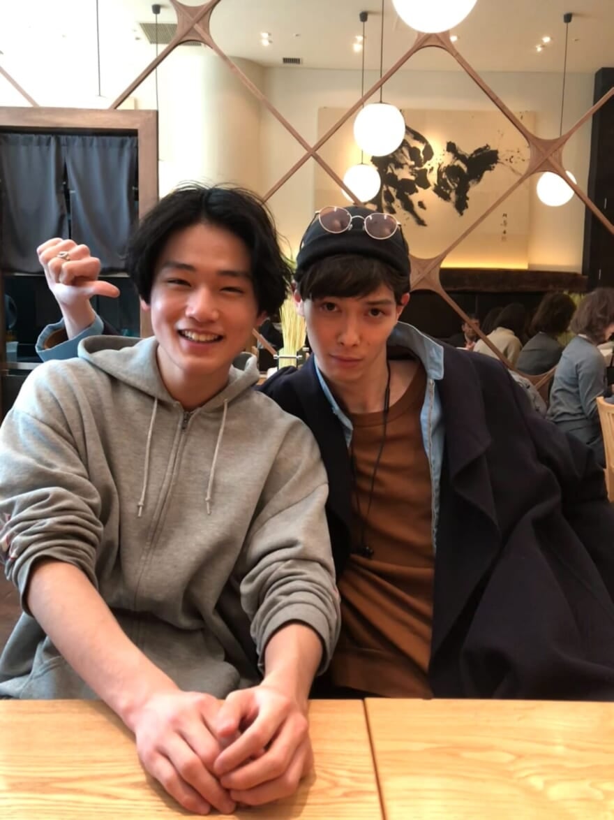 ８年前の中川大輔と守屋光治のツーショット