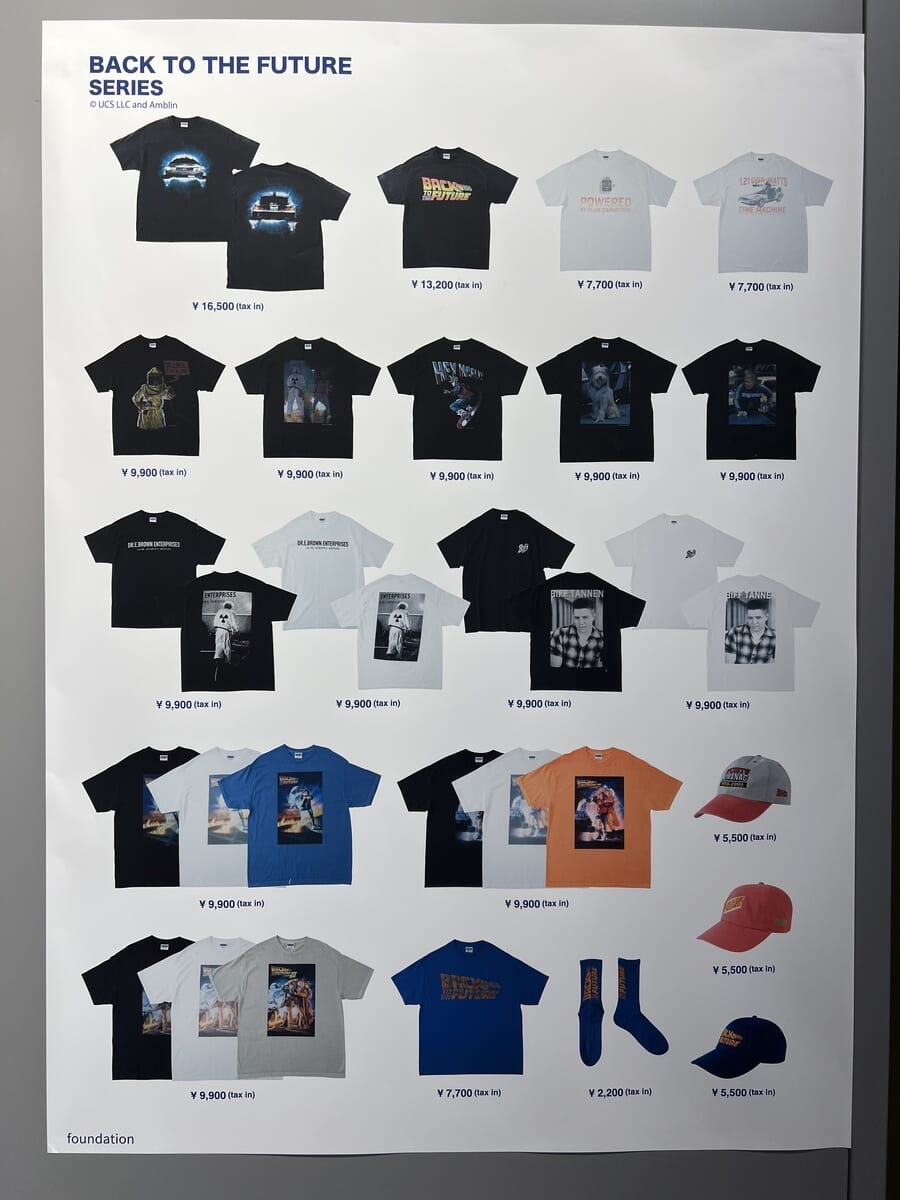 バック トゥー ザ フューチャー 商品一覧