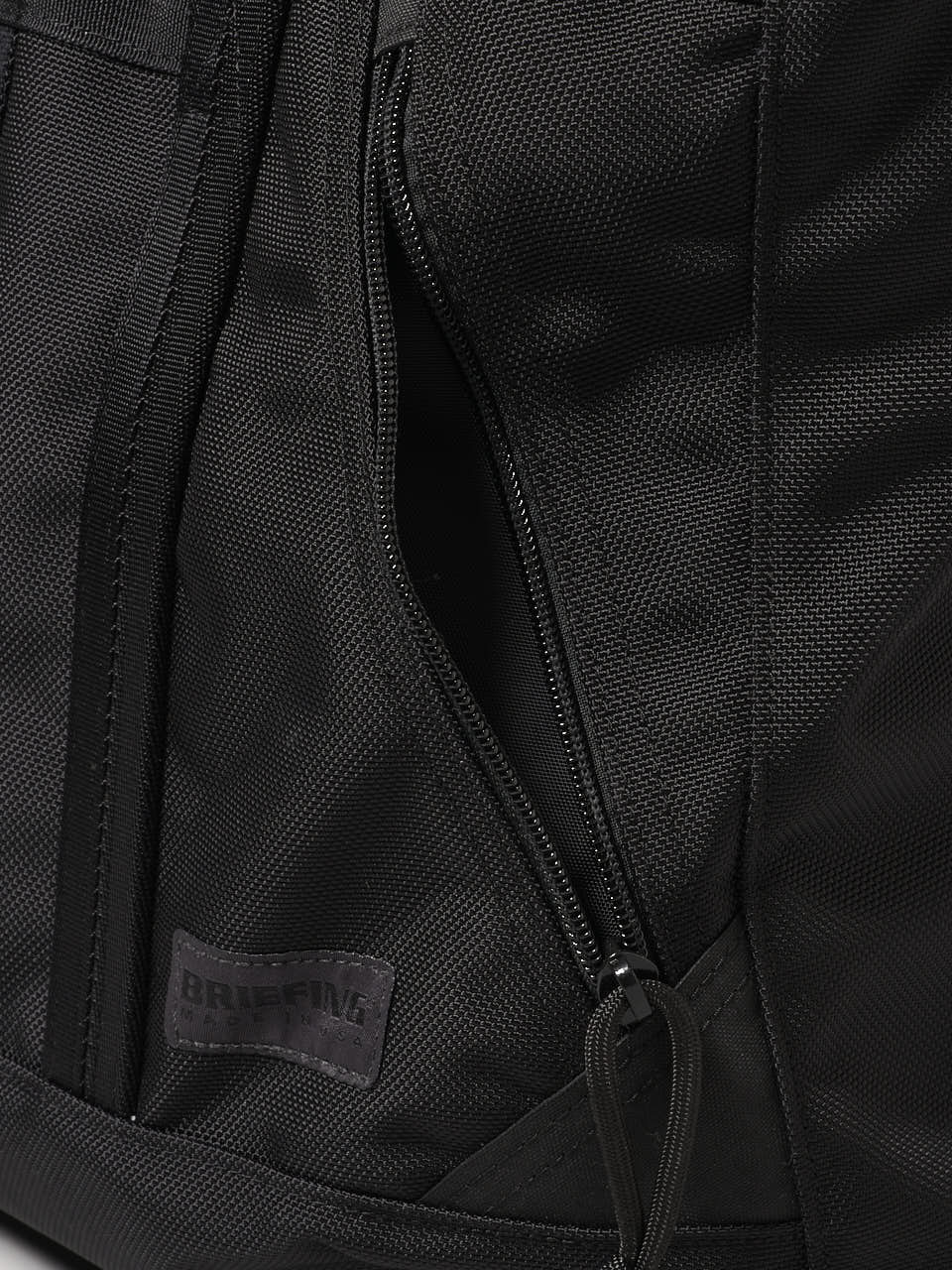 ブリーフィング、黒トートバッグ、ポケット