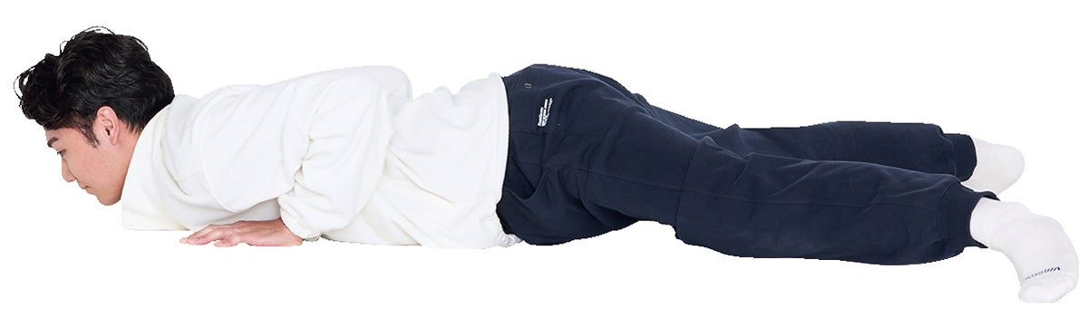 ヒンズープッシュアップの手順２