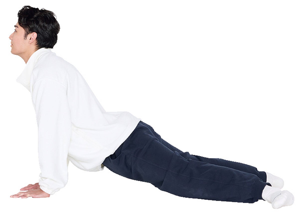 ヒンズープッシュアップの手順３