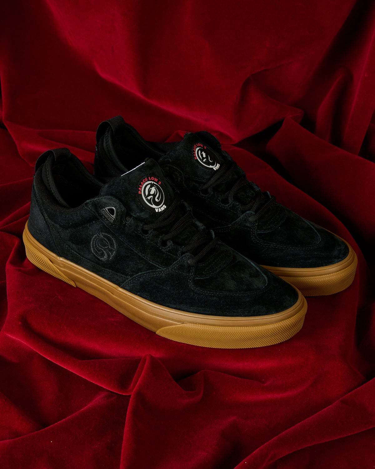 Skate Palace Low 2(BLACK/GUM)