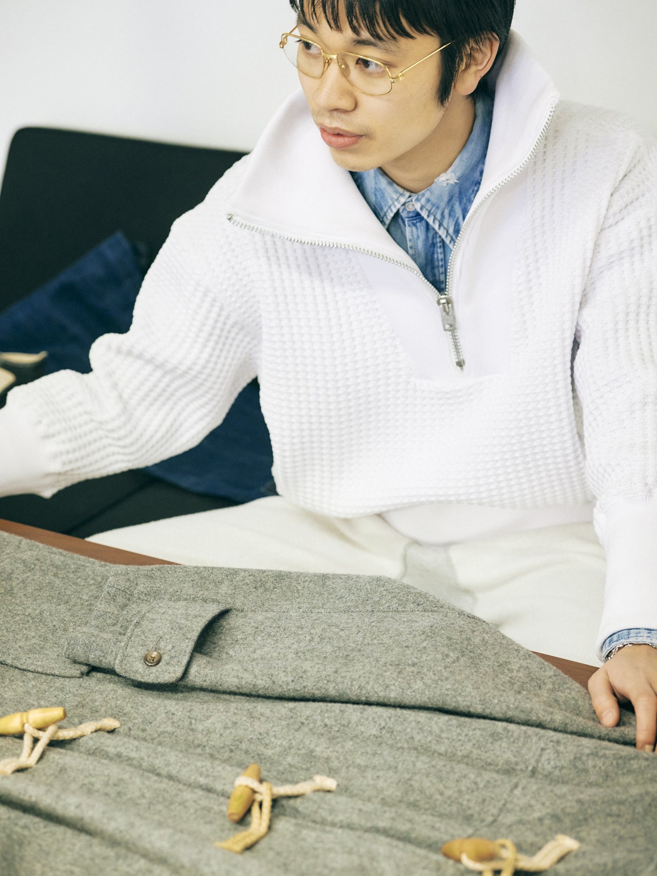 オシャレな人が買ってよかった〈Polo Ralph Lauren〉のダッフルコートと西尾さん