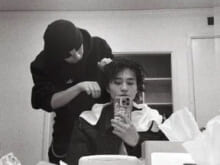 友人・高橋 侃のヘアメイク[中田圭祐ブログ]