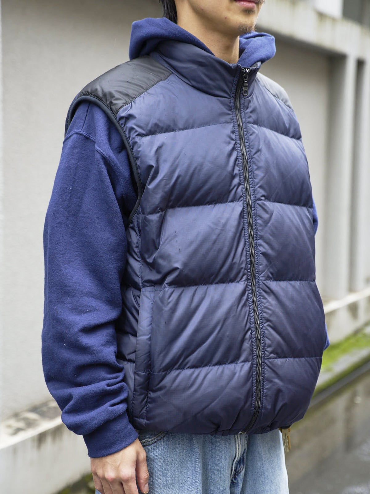 エディーバウアー ダウンベスト 正面