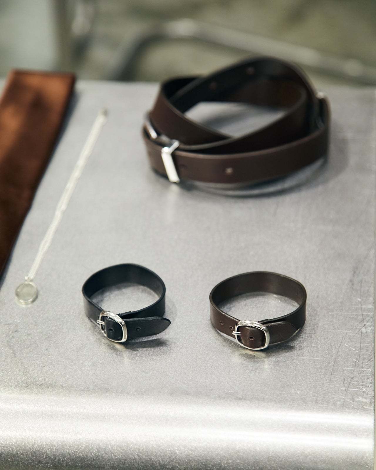 ブランド「ATTACHMENT」のベルトやブレスレット