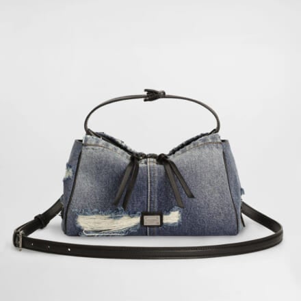 ドルチェ＆ガッバーナのデニム素材のバッグ「ヴィットリア」