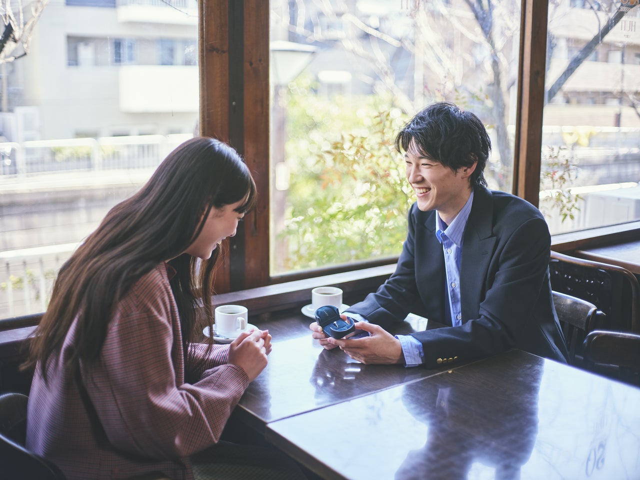 プロポーズシーン