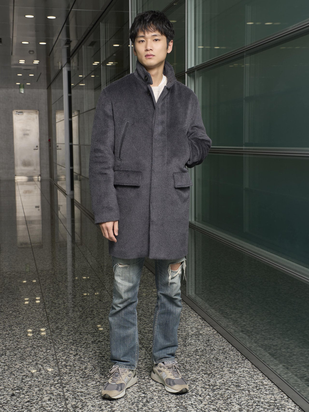 中川大輔の冬の私服