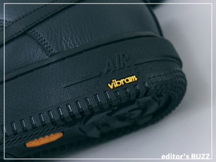 “ソールすり減りの恐怖”とお別れ。最強(物理)の「ナイキ エアフォース 1」はビブラムソール×ゴアテックスが夢の競演。[編集者の愛用私物 #303]