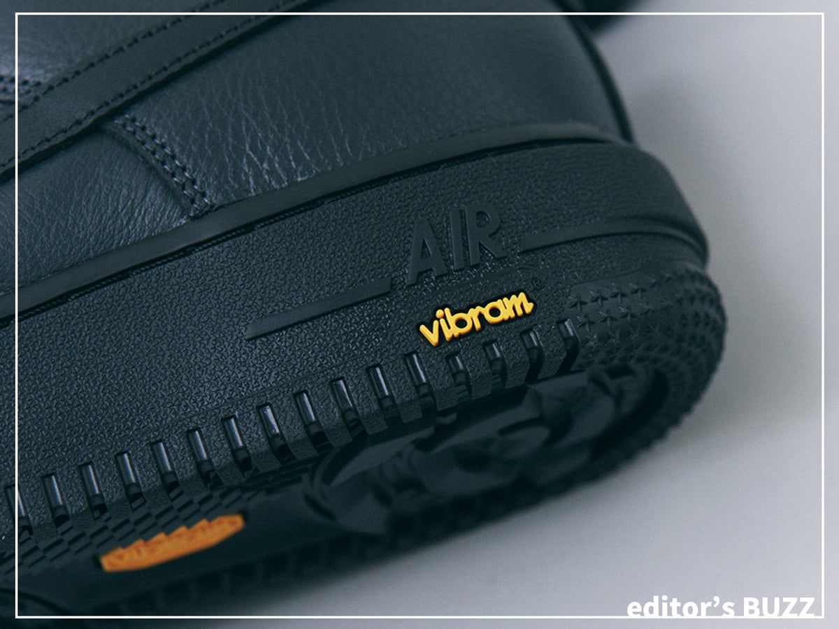 “ソールすり減りの恐怖”とお別れ。最強(物理)の「ナイキ エアフォース 1」はビブラムソール×ゴアテックスが夢の競演。[編集者の愛用私物 #303]