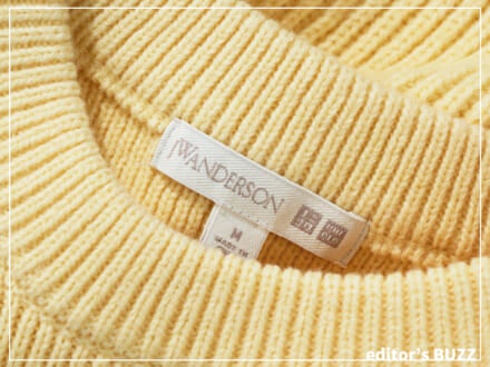 春はこの色が流行る。「ユニクロコラボ」な好印象ニットはUNIQLO and JW ANDERSON。[編集者の愛用私物 #308]