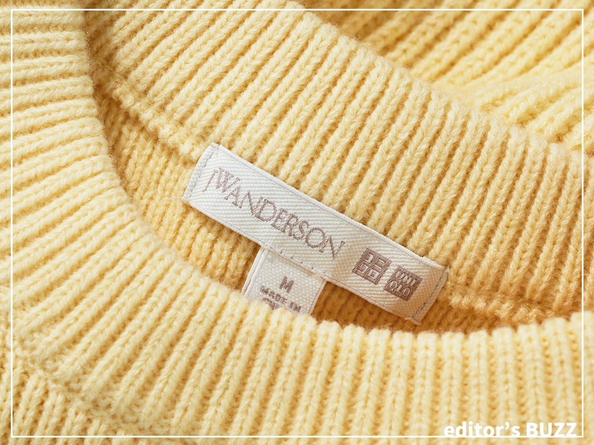 春はこの色が流行る。「ユニクロコラボ」な好印象ニットはUNIQLO and JW ANDERSON。[編集者の愛用私物 #308]
