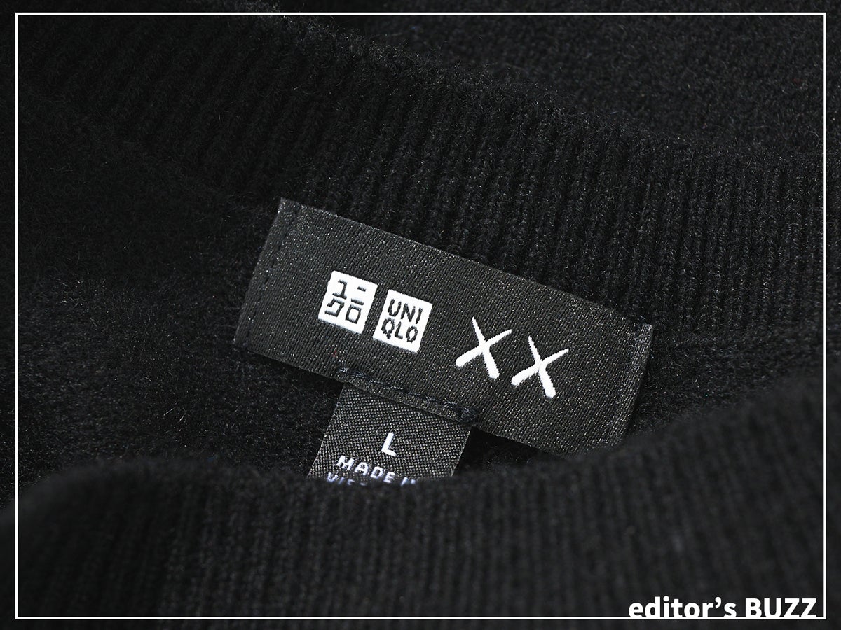 これが大人の余裕？「ユニクロ」のカシミヤなのに遊び心もあるコラボ黒ニットをヘビロテ中。[編集者の愛用私物 #310]