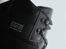 極上の「コンバース」、最強の黒。新レーベル“ROYAL STAR”から上質なレザースニーカー３型が登場！