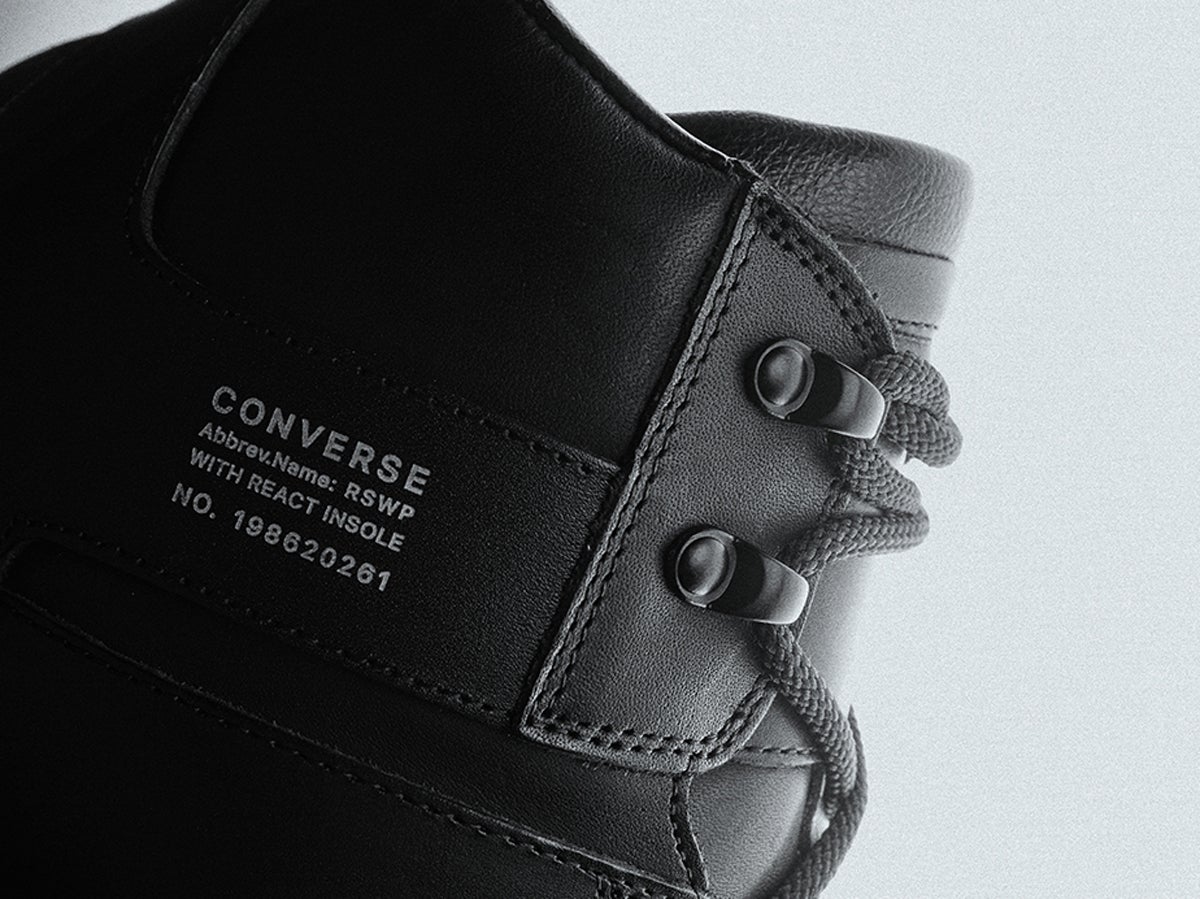 極上の「コンバース」、最強の黒。新レーベル“ROYAL STAR”から上質なレザースニーカー３型が登場！