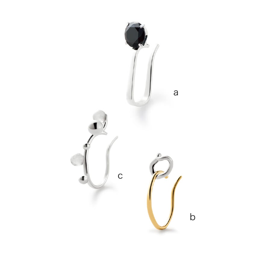 ジュエッテのインイヤーカフ3種類