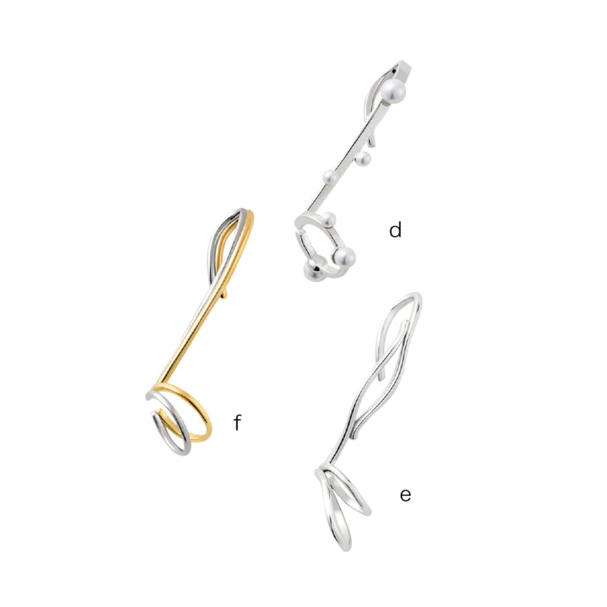 Joueteのトーンカフス3種類