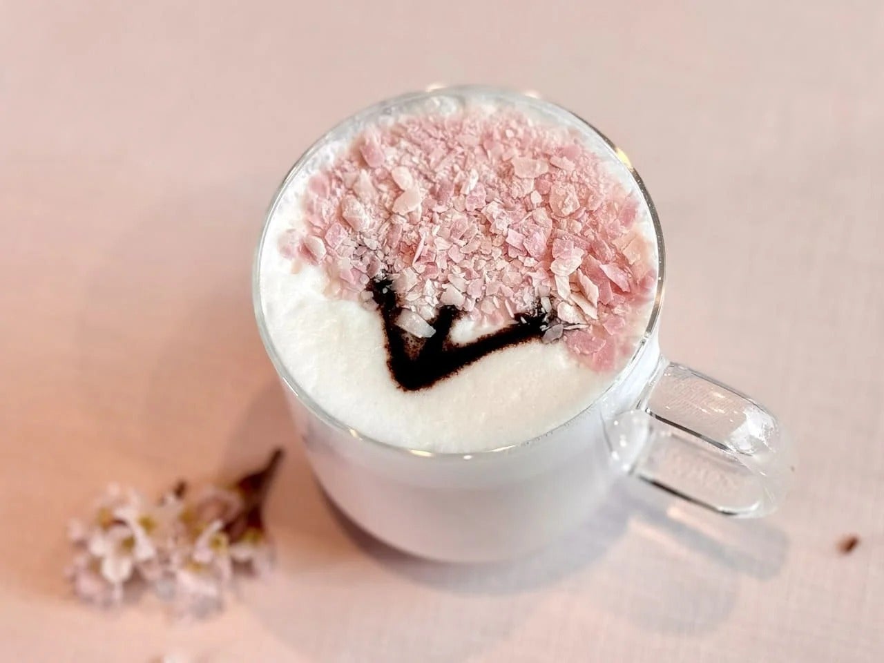 スタバ新作SAKURA「桜 咲くよ ラテ」