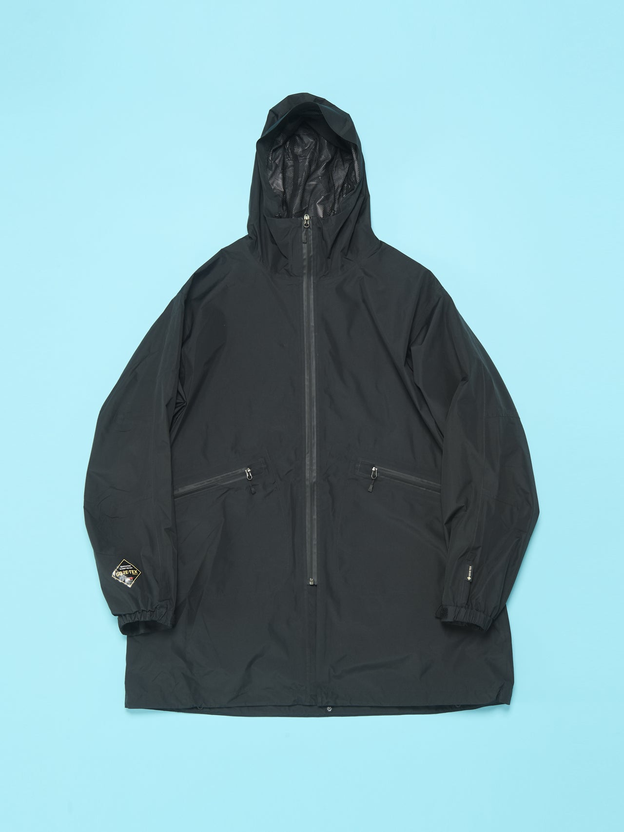 ダイワ ピア39の黒ゴアテックスコート／GORE-TEX TECH 2WAY CADET PARKA