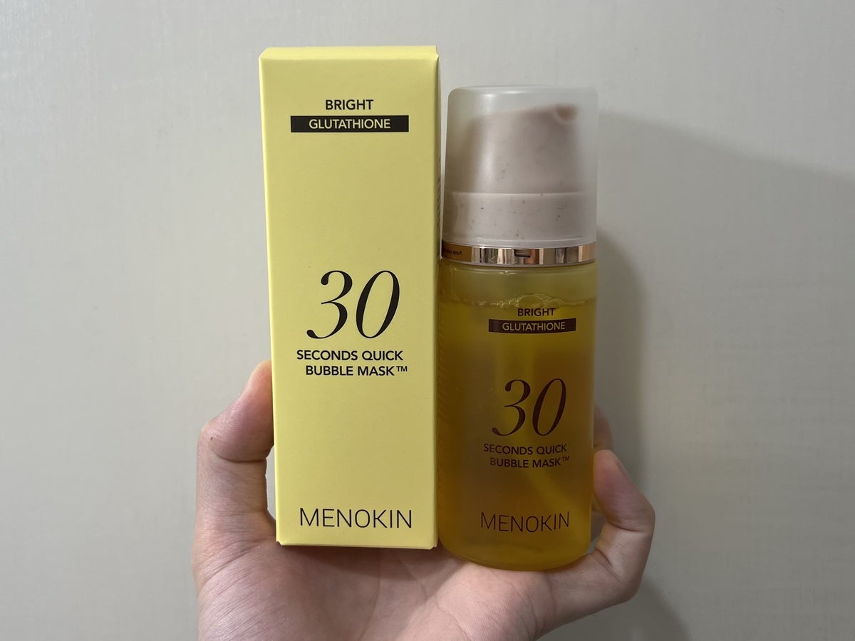 「MENOKIN(メノキン)」 30秒クイックバブルマスク　ブライト