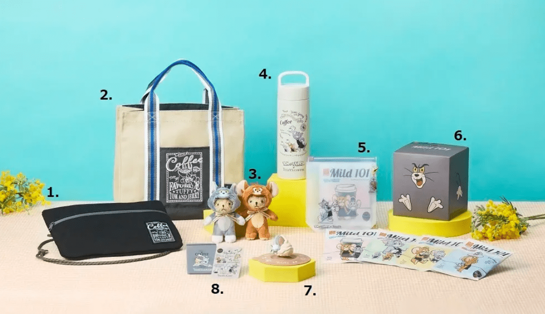 タリーズ&times;トムとジェリー２０２６グッズフルラインナップ