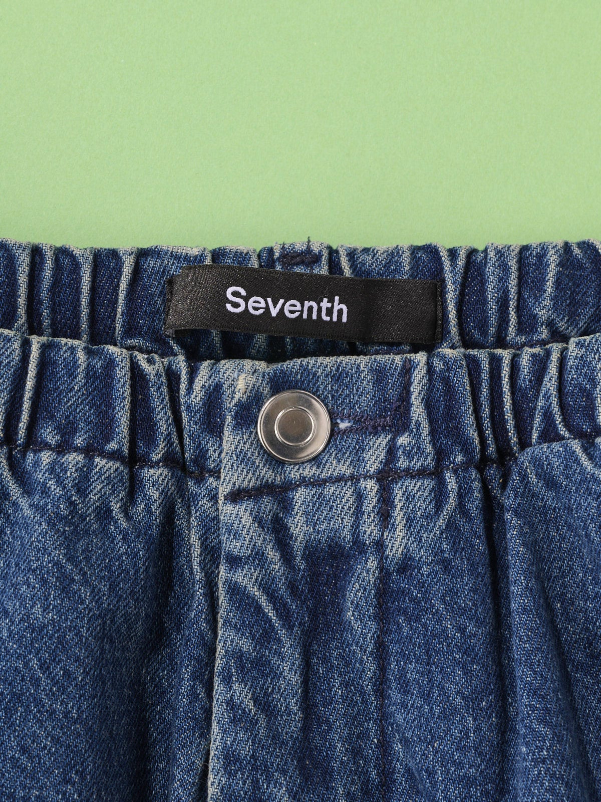 オシャレな人が買ってよかった「セブンス」 &times;「 ビームスT」のデニム／別注 デニムパンツのタグ