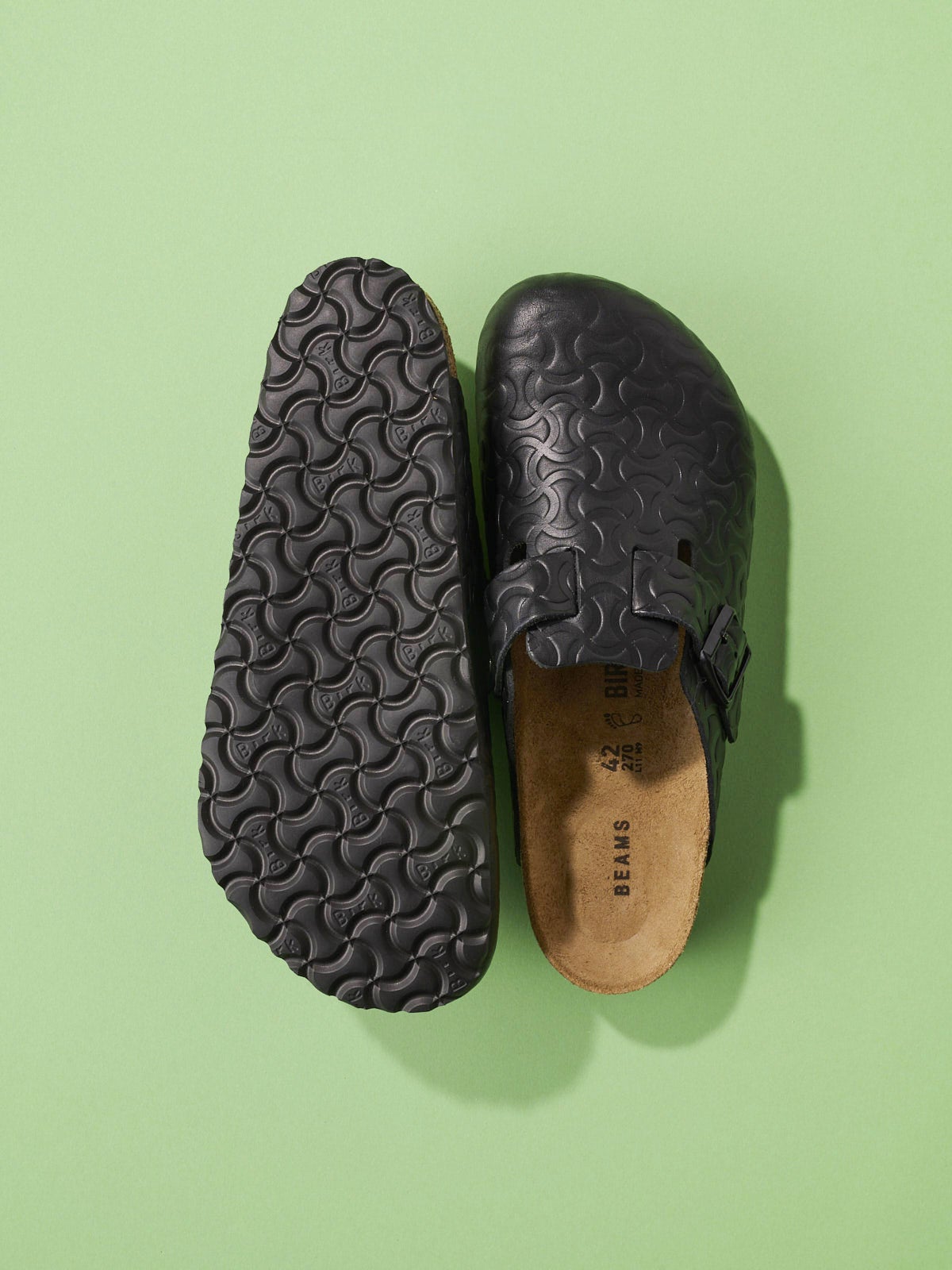 オシャレな人が買ってよかった「ビルケンシュトック」&times;「ビームス」のサンダル 別注 ボストンのアッパーとソール