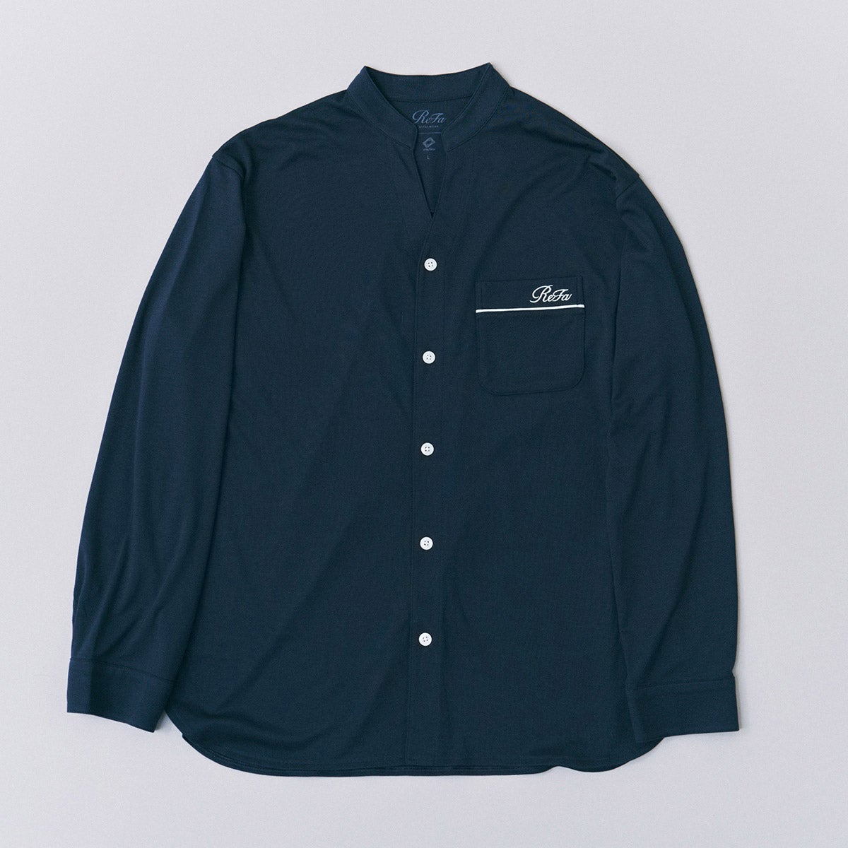 リファ バイタルウェアのモイストスムース スタンドカラースリープウェア/MEN［一般医療機器］のトップス