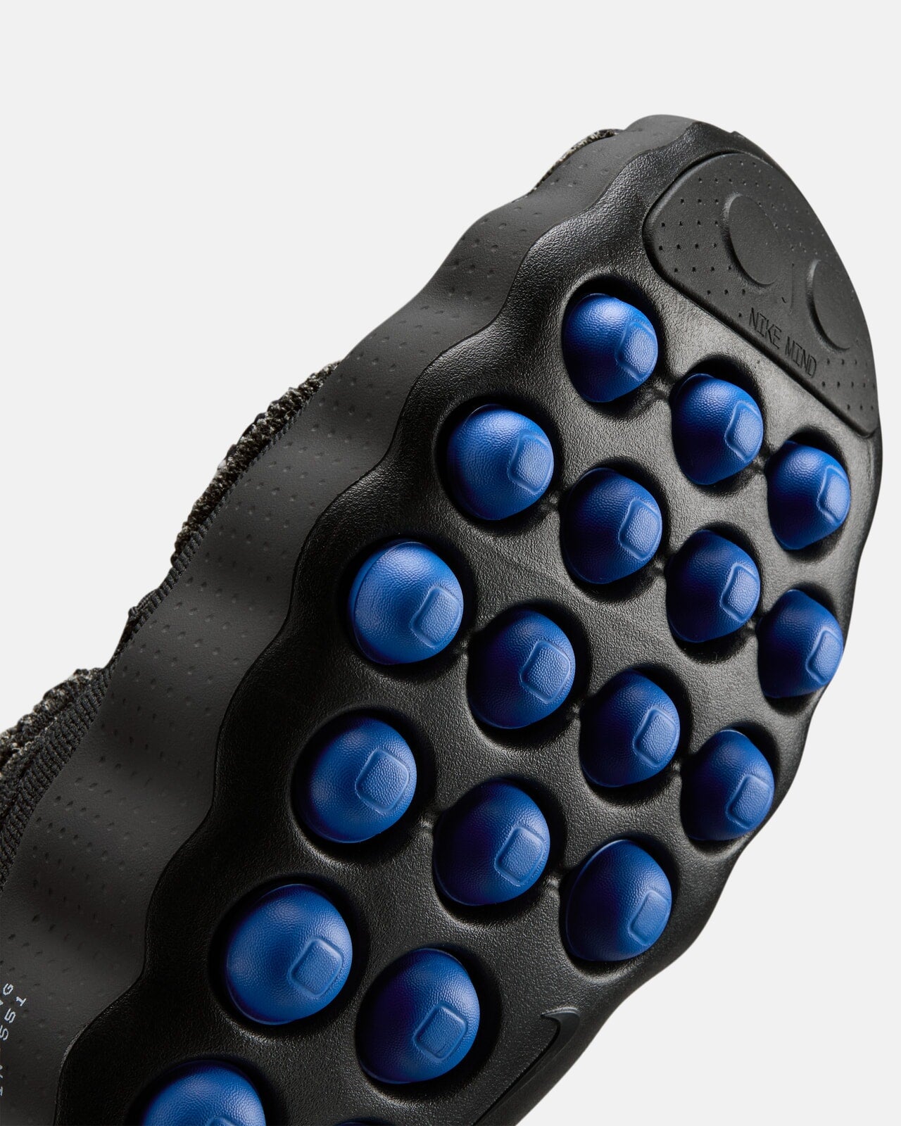 ナイキ 藤原ヒロシ マインド 001、マインド 002　スニーカー　ブラック　爪先