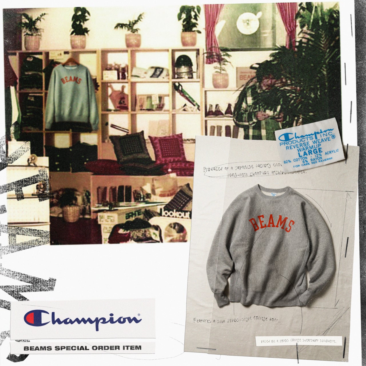 ビームス チャンピオン ビジュアル3