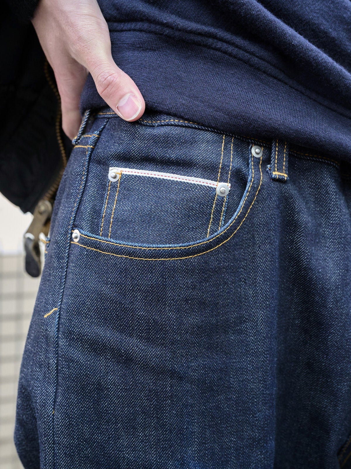 ディガウェルのジーンズのポケット