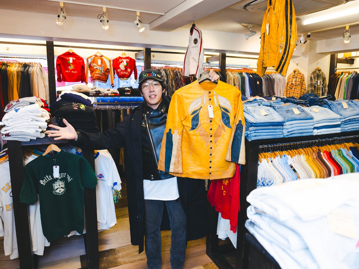 ライダースを“ゴリゴリに見せず”マイルドに着るには。ルイスレザーズ、バブアー、パタゴニアも充実！【プロが推す東京の古着屋㊲DESERT SNOW（デザートスノー町田本店）】