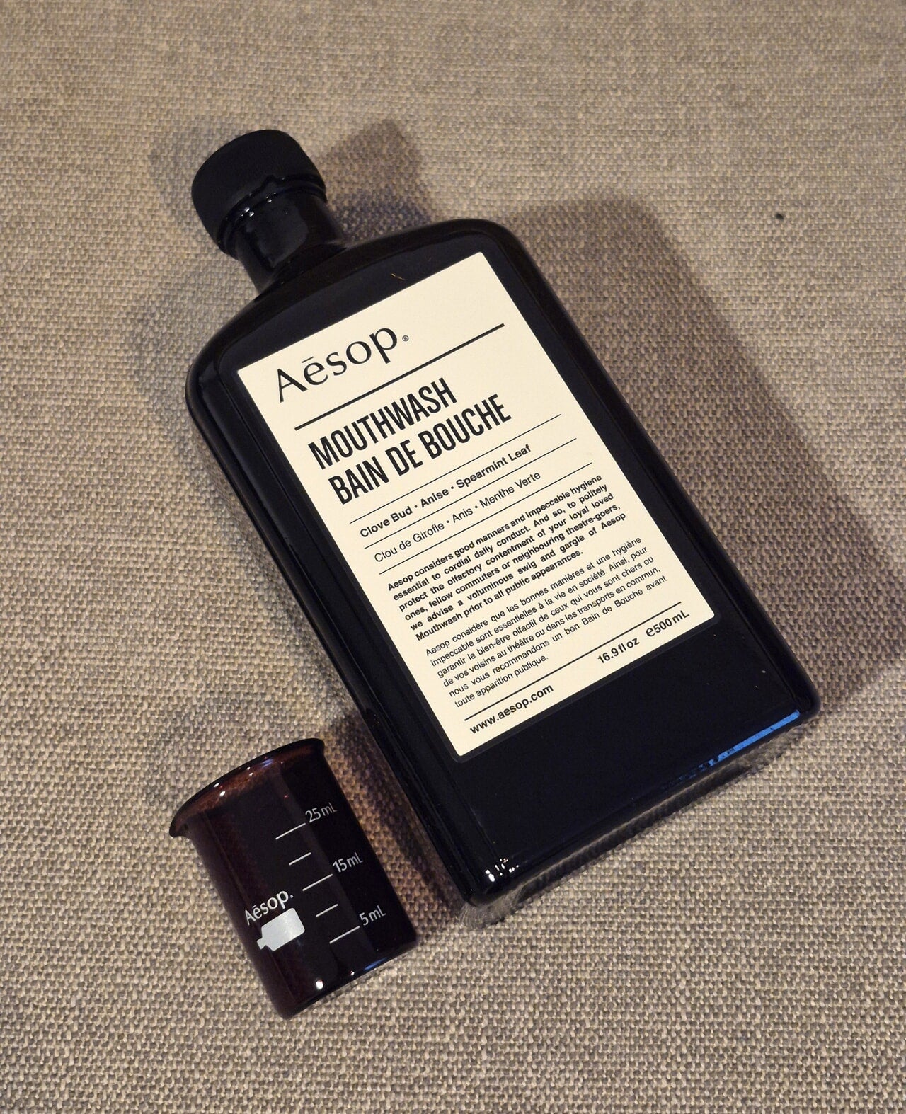 イソップ マウスウォッシュ ビーカー