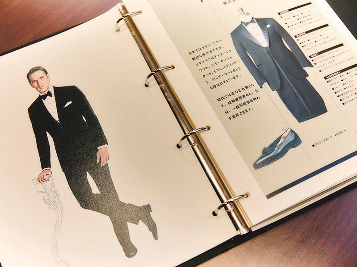 フォーマルウェアの資料