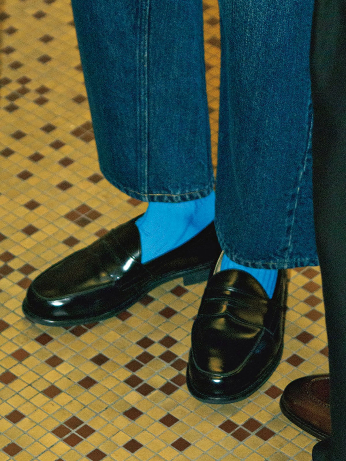 サンダースの「2314B BUTT SEAM LOAFER」