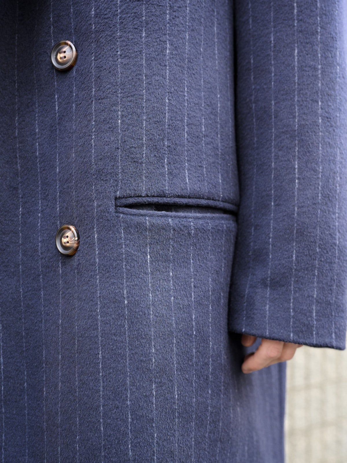 ザラ&times;ソウシオオツキのコートのポケット