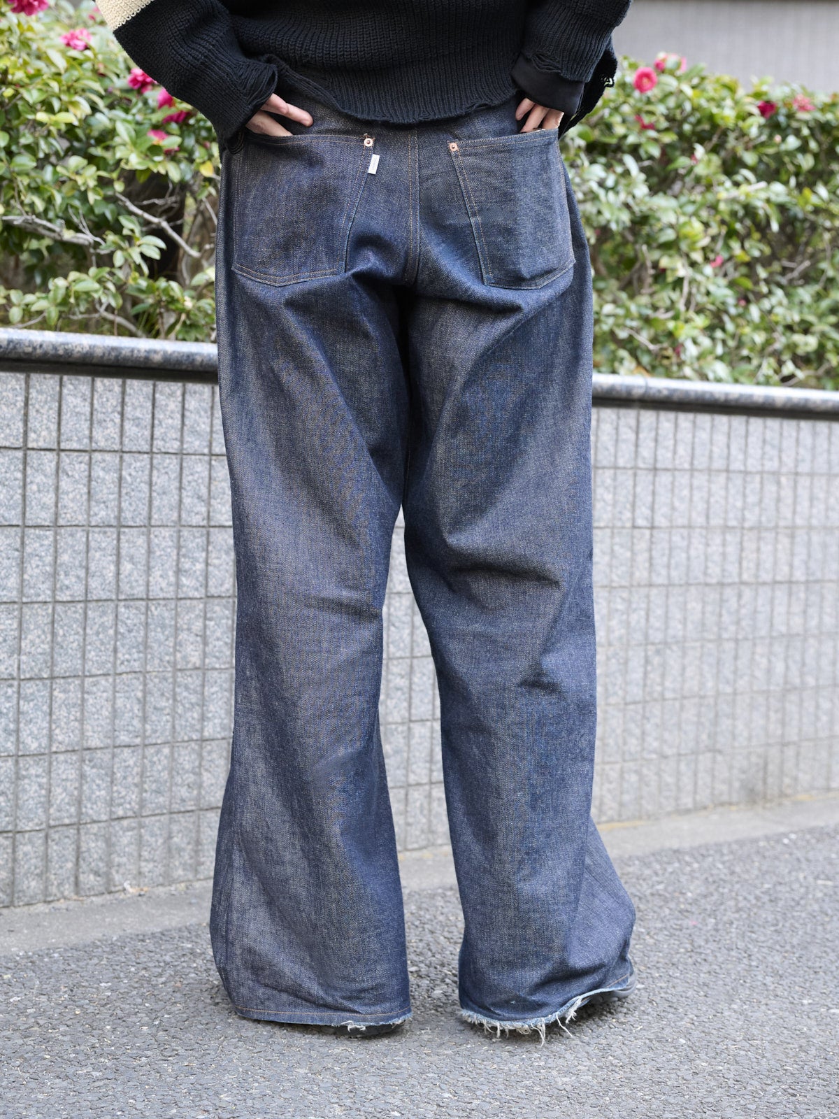 シュガーヒルのジーンズのバック