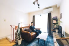 「1DK 39平米 21帖」広くないからこそ面白い、メゾネットを生かした秘密基地的暮らし【おしゃれ男子の部屋カタログ／Vol.46】