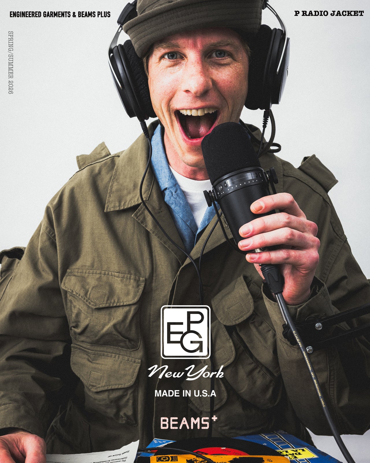 「BEAMS PLUS(ビームス プラス)」「ENGINEERED GARMENTS(エンジニアード ガーメンツ)」 別注ライン「PEG(ピーイージー)」