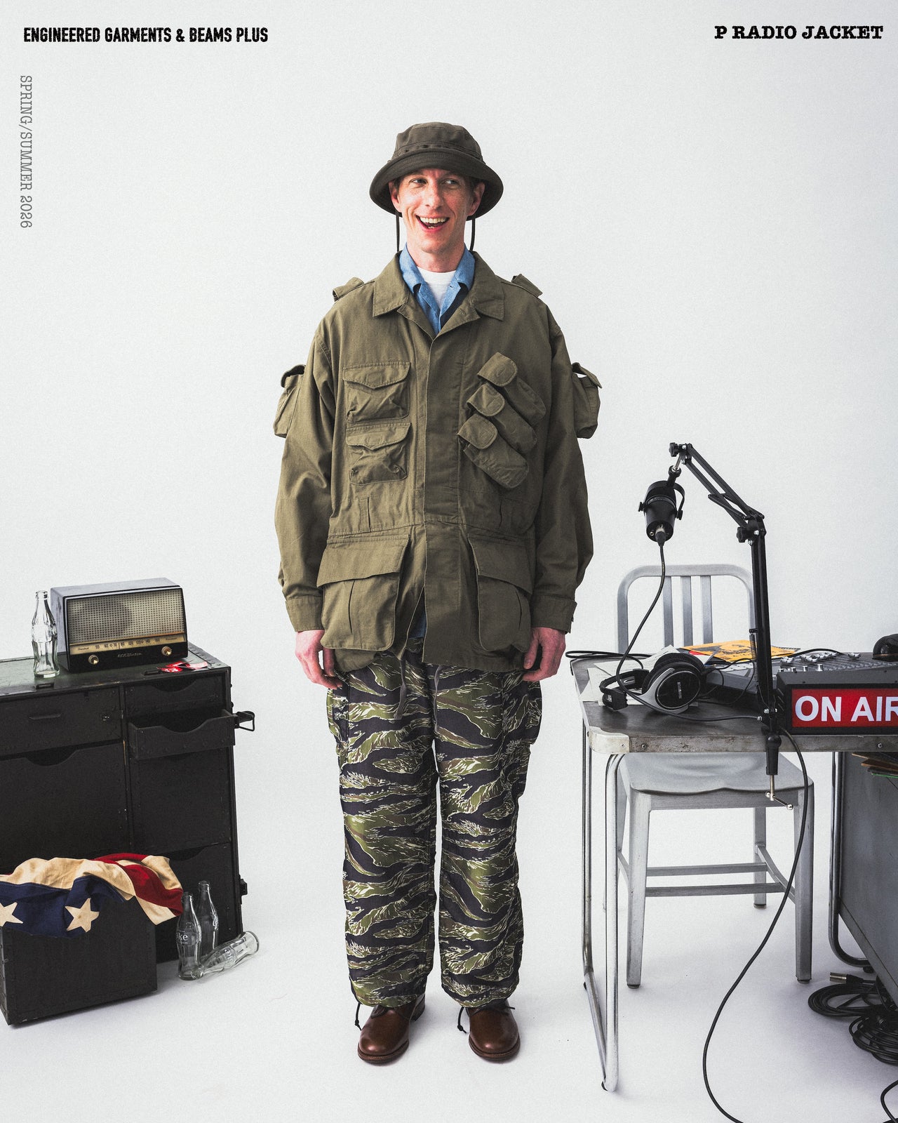 「BEAMS PLUS(ビームス プラス)」「ENGINEERED GARMENTS(エンジニアード ガーメンツ)」 別注ライン「PEG(ピーイージー)」 2