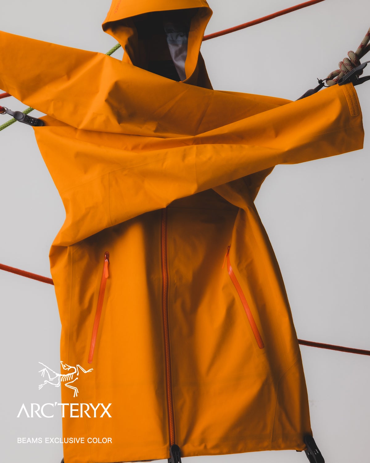 アークテリクス　ビームス　コラボ　シェルジャケット ビジュアル２