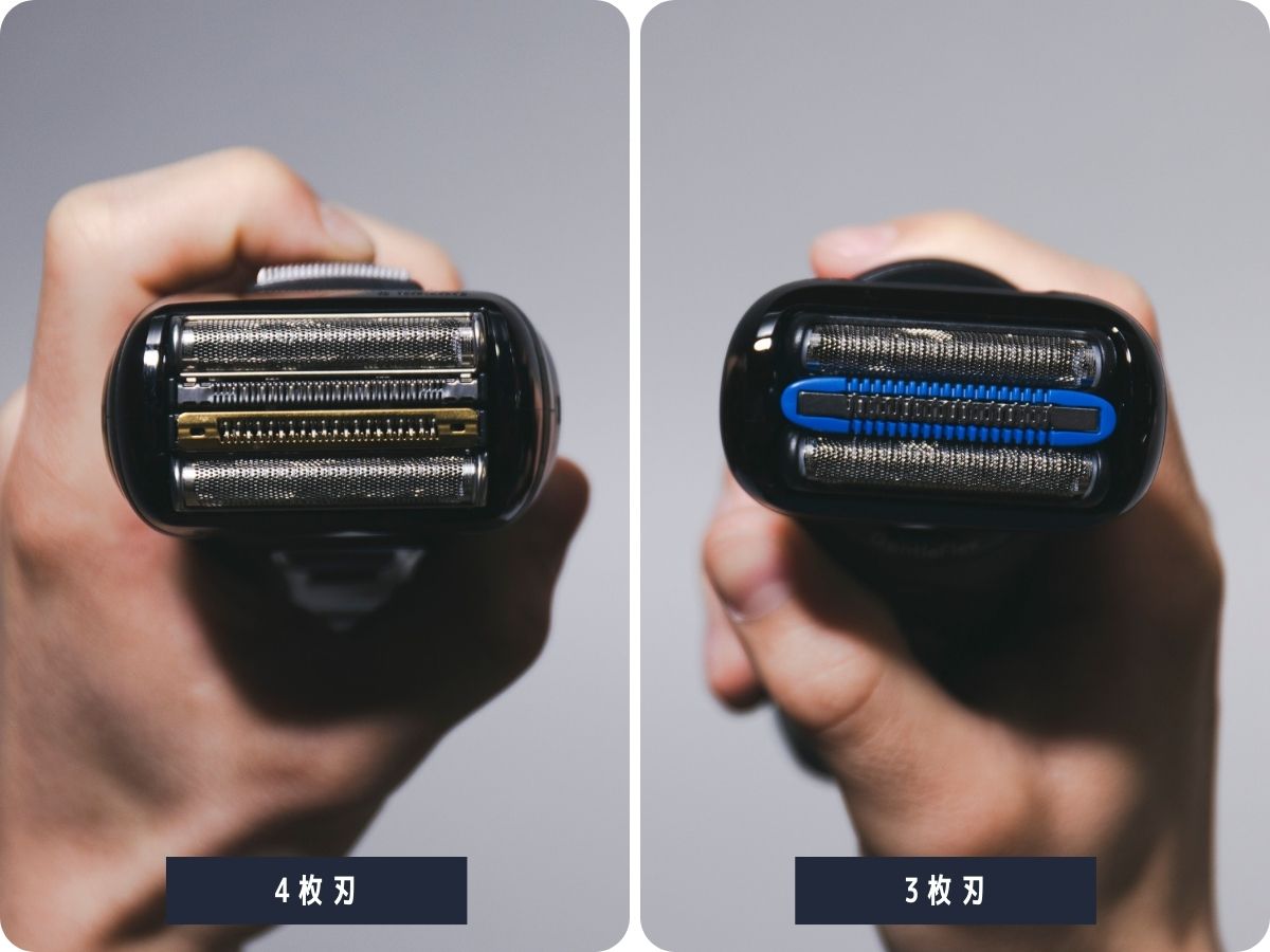 選び方②刃の枚数で選ぶ