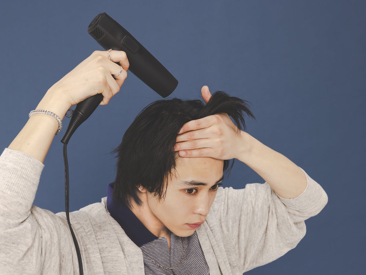 メンズの正しいドライ法