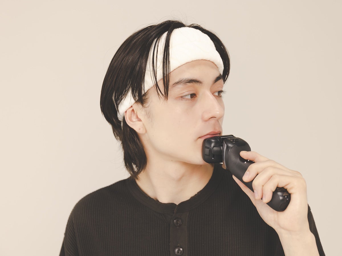 ニキビや乾燥肌の味方は...「ドライ剃り」のシェーバーを イメージ画像