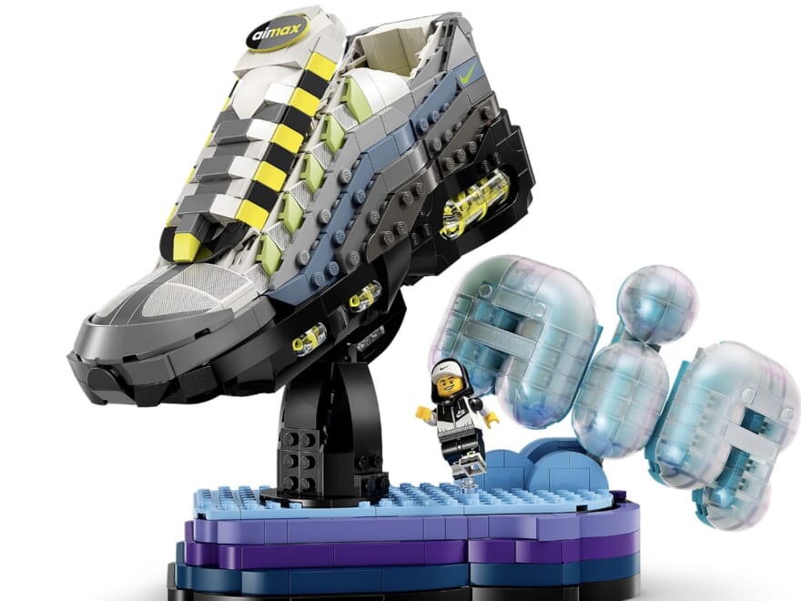 なんと「ナイキ」の“エアマックス95”がレゴに！スニーカー好きなら絶対欲しいコラボなレゴ®セット！