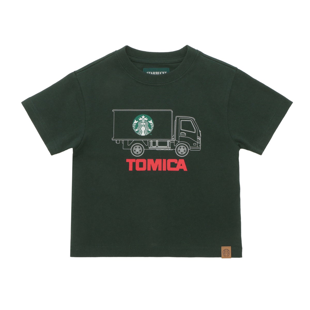 トミカ for STARBUCKS STAND by BEAMS/ トミカ トラックプリントTシャツ A・キッズ Tシャツ A 7